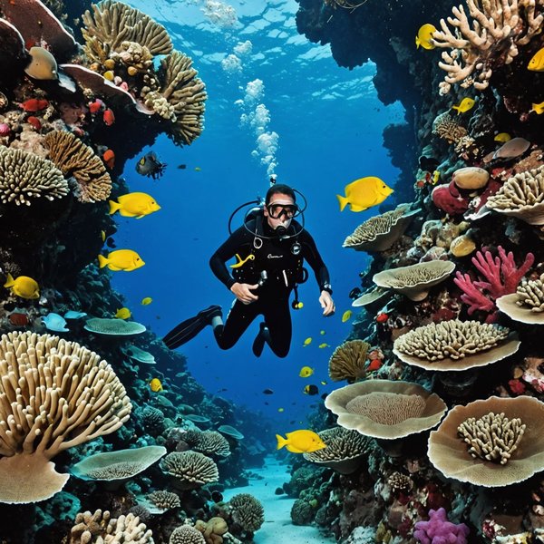 Quels sont les conseils pour une plongée sous-marine dans les récifs coralliens de la mer Rouge, Égypte: sites et équipements?